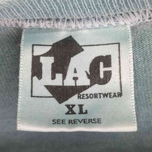 LAC RESORTWEAR 90S フロントプリント S/S Tシャツ メンズ import:XL